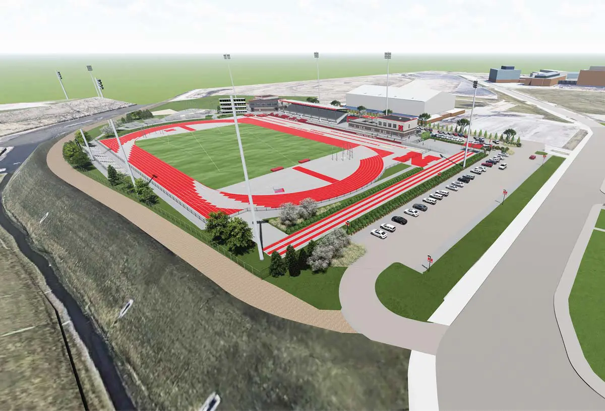 Rendering of Track facility