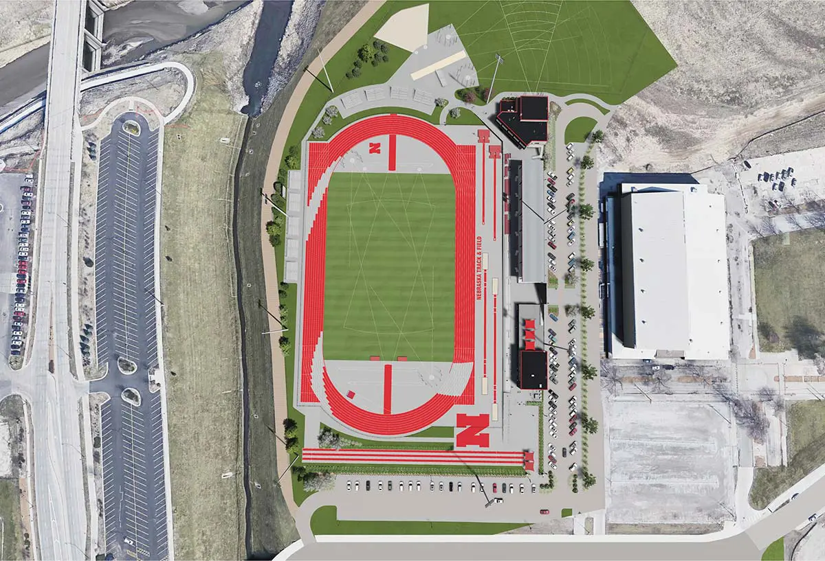 Rendering of Track facility