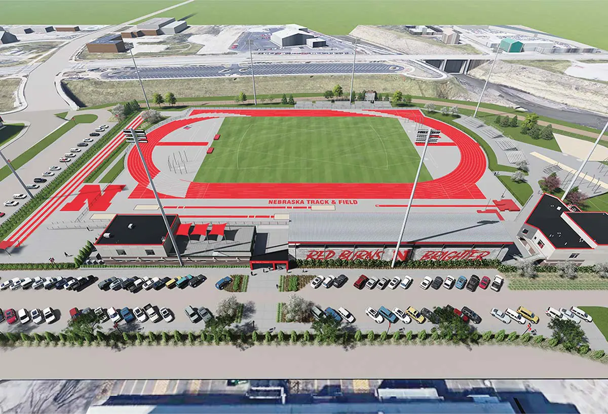 Rendering of Track facility