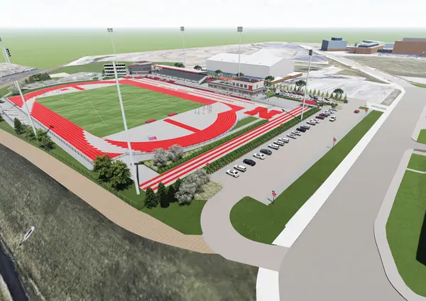 Rendering of new facility