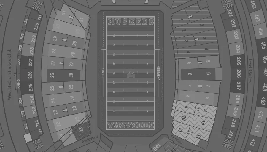 Football seating map