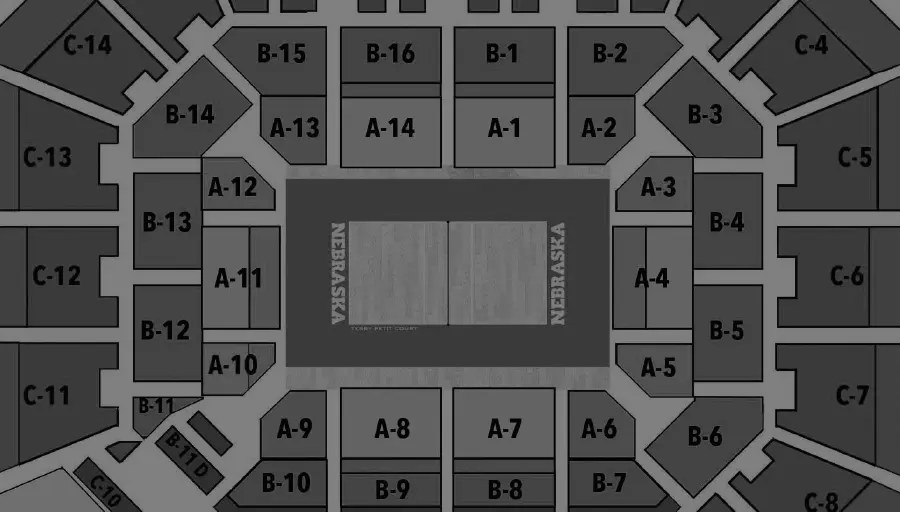 Volleyball seating map