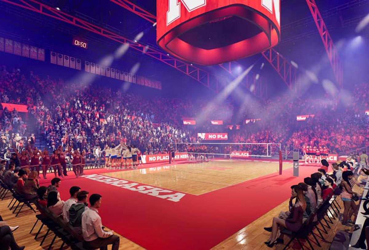 Rendering of Track facility