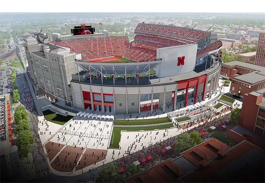 Memorial Stadium rendering