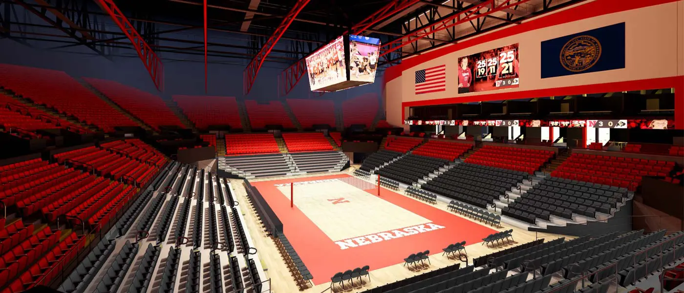 John Cook Arena in the Bob Devaney Sports Center rendering